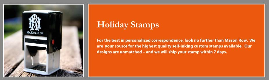 Mason Row Self Inking Personalized Stamp Certificate Code Design on Web  Storage