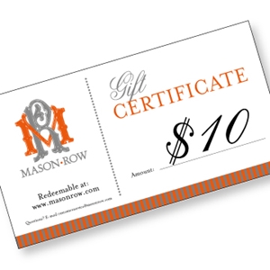 Picture of $10 e-Gift Certificate