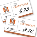 Picture for category Gift Certificates