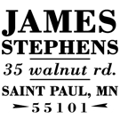 Picture of Stephens Address Stamp