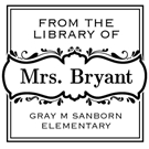 Bryant Teacher Stamp