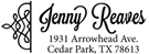 Jenny Rectangular Address Stamp