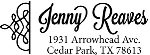 Jenny Rectangular Address Stamp