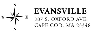 Evansville Rectangular Address Stamp
