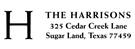 Picture of Harrison Rectangular Address Stamp