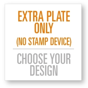 4545 Extra Stamp Plate