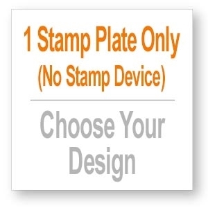 Extra Rectangle Stamp Plate