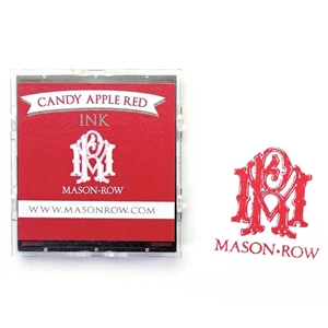 Mason Row Custom Stamps & Embossers - Candy Apple Red Ink Pad