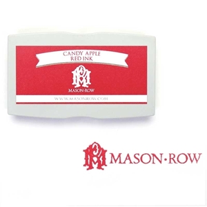 Mason Row Custom Stamps & Embossers - Candy Apple Red Ink Pad