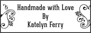 Katelyn Rectangular Craft Stamp