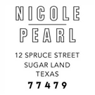 Picture of Nicole Address Stamp