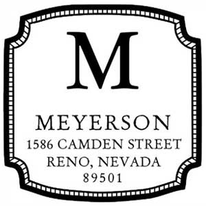 Meyerson Address Stamp