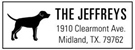Picture of Clearmont Rectangular Address Stamp