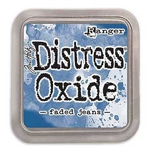 Tim Holtz Distress Oxide Ink Pad: Faded Jeans
