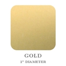 2" Square Gold Foil Paper Seals