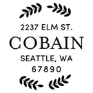 Cobain Address Stamp