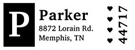 Picture of Parker Rectangular Address Stamp