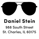 Picture of Daniel Wood Mounted Address Stamp
