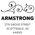 Picture of Redemption Stamp Plate - Armstrong Address Stamp