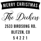 Picture of Decker Holiday Stamp