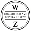 Picture of Warren Address Stamp