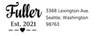 Fuller Rectangular Address Stamp