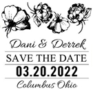 Picture of Derrek Wedding Stamp