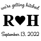 Picture of Rhett Wedding Stamp