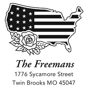 Freeman Address Stamp