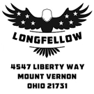Picture of Longfellow Address Stamp