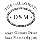 Picture of Calloway Address Stamp