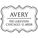 Avery Address Stamp