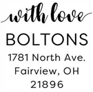 Picture of Redemption Stamp Plate - Bolton Address Stamp
