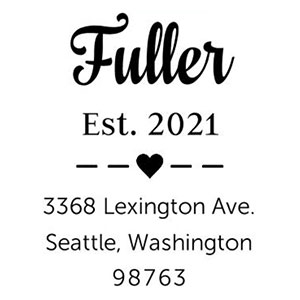 Fuller Address Stamp