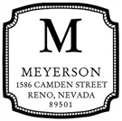 Picture of Redemption Stamp Plate - Meyerson Address Stamp