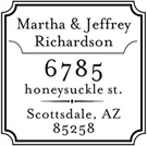 Picture of Redemption Stamp Plate - Richardson Address Stamp
