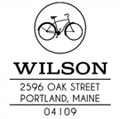 Picture of Redemption Stamp Plate - Wilson Address Stamp