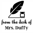 Picture of Redemption Stamp Plate - Duffy Teacher Stamp