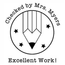 Picture of Redemption Stamp Plate - Myers Teacher Stamp