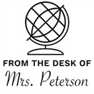 Picture of Redemption Stamp Plate - Peterson Teacher Stamp