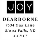 Dearborne Holiday Stamp