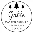 Gable Holiday Stamp