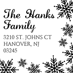 Hanks Holiday Stamp