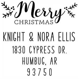Knight Holiday Stamp