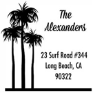 Picture of Extra Stamp Plate - Alexander Address Stamp