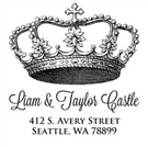 Castle Address Stamp