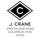 Picture of Extra Stamp Plate - Crane Address Stamp