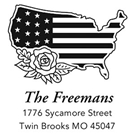 Picture of Extra Stamp Plate - Freeman Address Stamp
