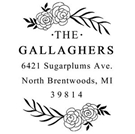 Picture of Extra Stamp Plate - Gallagher Address Stamp
