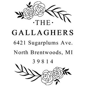 Gallagher Address Stamp